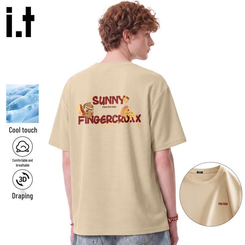 Fingercroxx IT Men s Quick-Dry Graphic T-Shirt 4XL