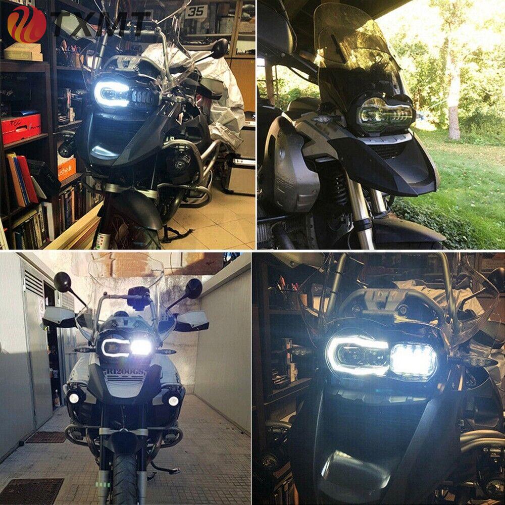 BMW R1200GS/ADV Oil Bird LED Headlight Assembly with Daytime Running Light