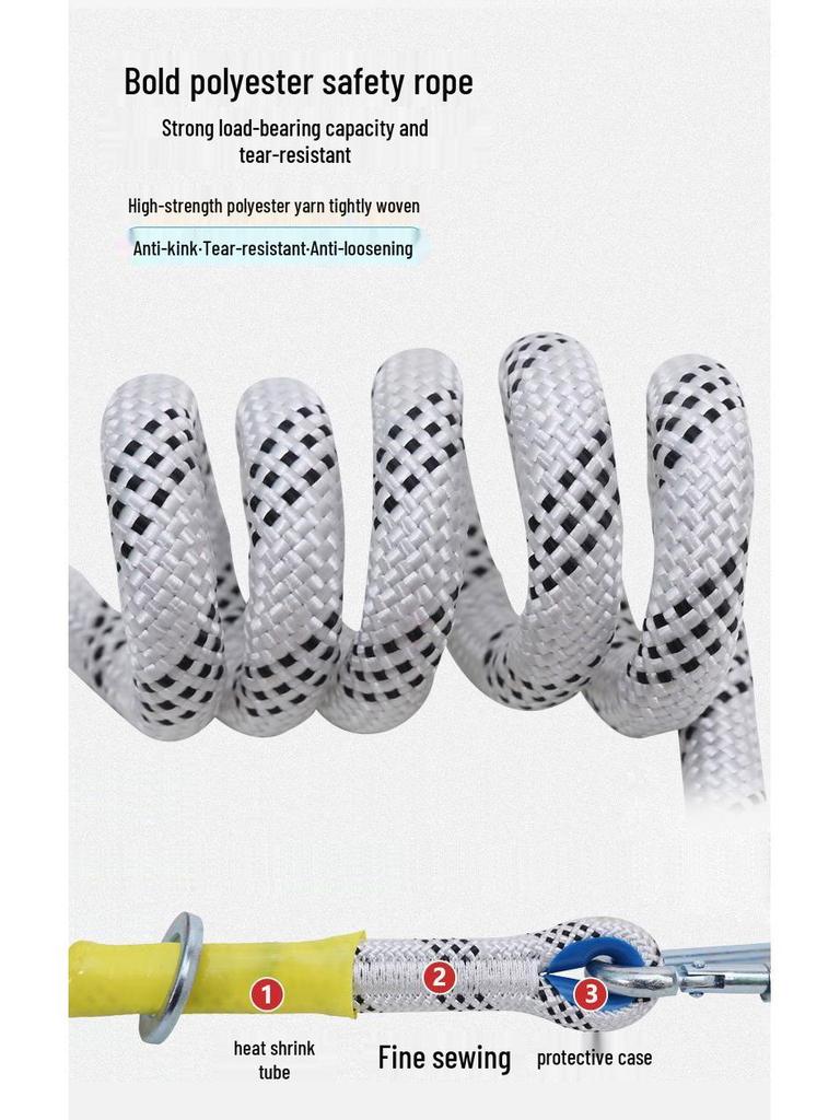 European Standard Sun-Resistant High-Altitude Safety Belt for Electricians and Air Conditioning Installation