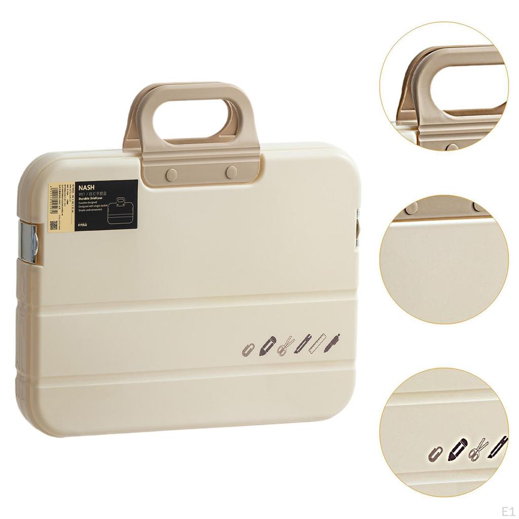 A4 File Storage Box for Office Use with Snaps Documents And Drawings