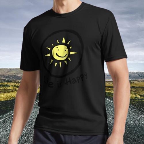 

New Shirt Life is happyyy Active T-Shirt Funny Size S - 5XL 2XL