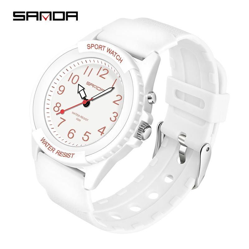Sanda Retro Luminous Quartz Watches for Men & Women - Fashionable Sports & Outdoor Waterproof Watches