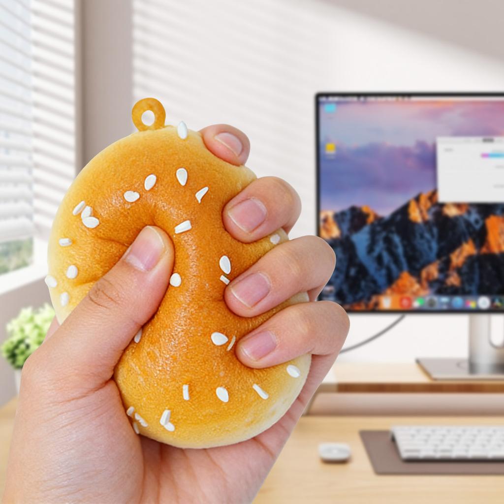 Rot Steamed Bun Toy Stress Toy Soft Shaped Toy For Anxiety & Desk Decor Prospector