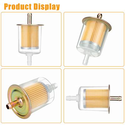 1Pcs Gasoline Filter Diesel Extra Large Fuel Filter Universal Rv Inline Fuel Line For Garden Tools Scooters Motorcycles Cars