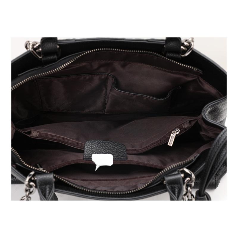 Bags for Women with Large Capacity Genuine Leather New Style Temperament Hand-improved Bag Fashion Ladies Briefcase