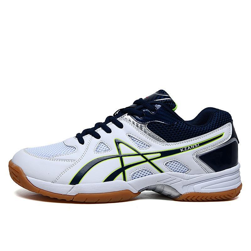 2 new badminton shoes men's and women's ultra-light indoor breathable men's and women's shoes sports shoes volleyball shoes