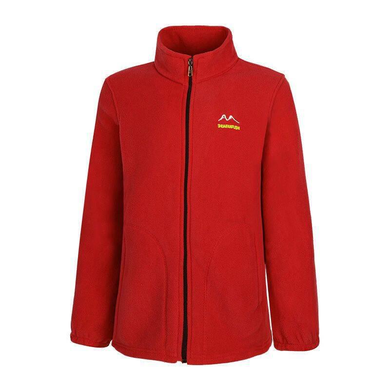 Doppelseitiger Fleece-Mantel für Damen - Sweatshirt mit Fleece-Futter für Mütter und Senioren (Frühling, Herbst, Winter).