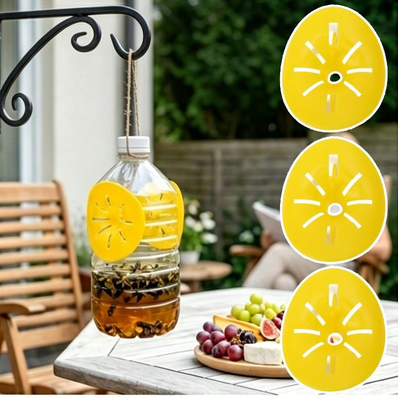 50/5x Wasp Trap Flower-shaped Funnel Flying Insect Control Tools Reusable Bee Catcher Household Garden Traps Beekeeping Tool