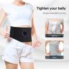 EMS Muscle Stimulator Abs Abdominal Trainer Toning Belt USB Recharge Body Belly Weight Loss Home Gym Fitness Equiment Uni Practical Use