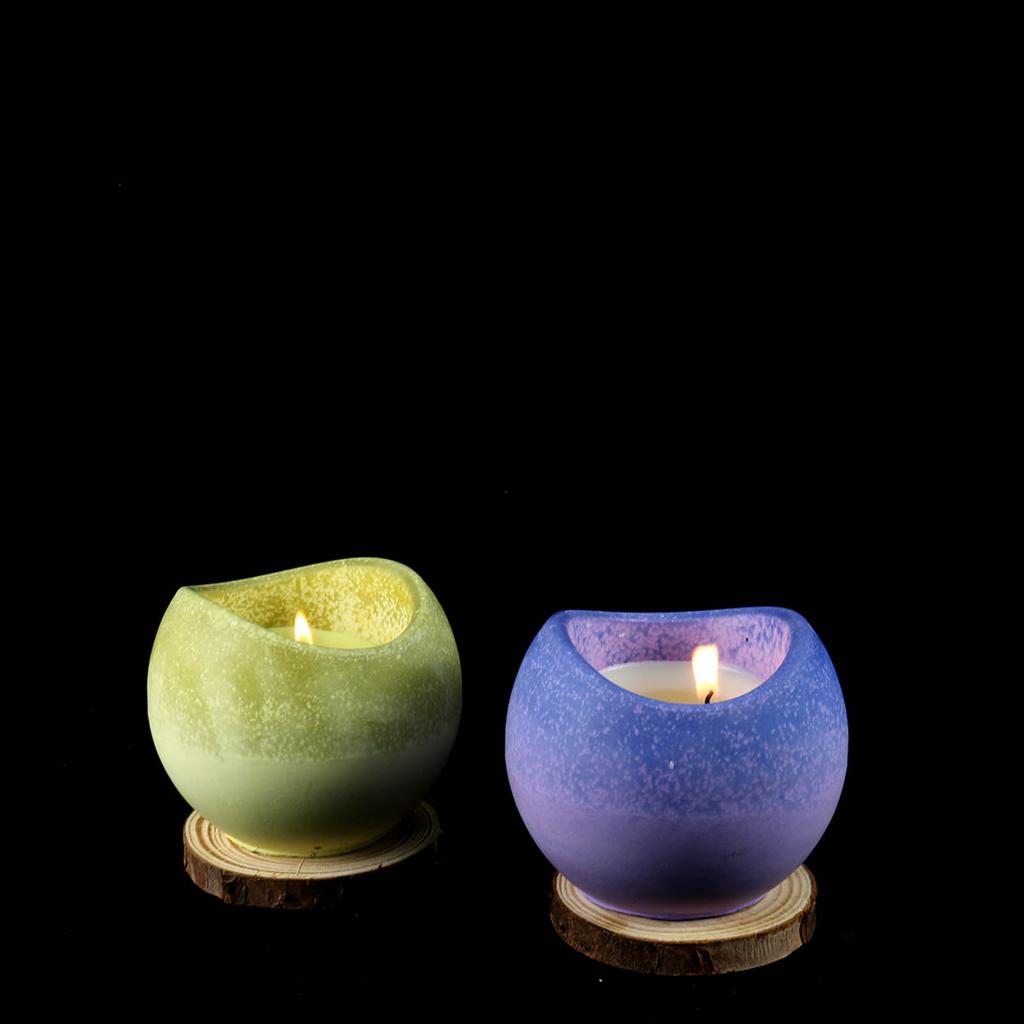 Arc-shaped Candle Holder Resin Jar Silicone Mold for Crafting Candle Holder Cup Resin Craft Ornament Home Decorations