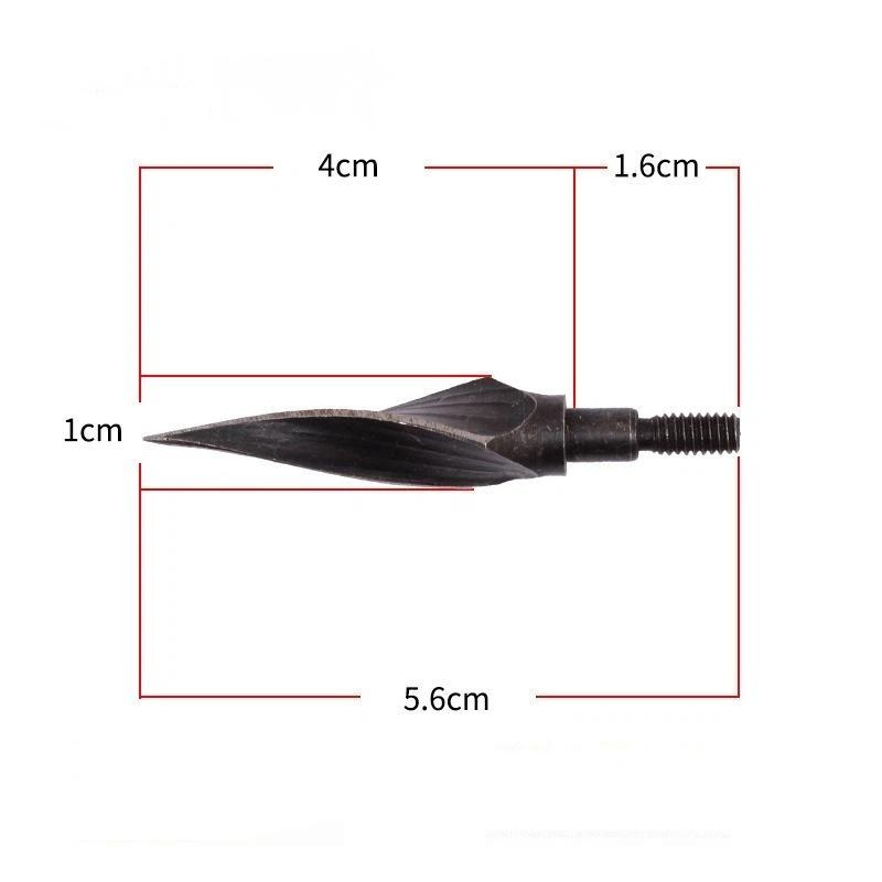 Compound Bow Arrow Tips Stainless Steel Replaceable Head Multi Styles Archery Training And Outdoor Use