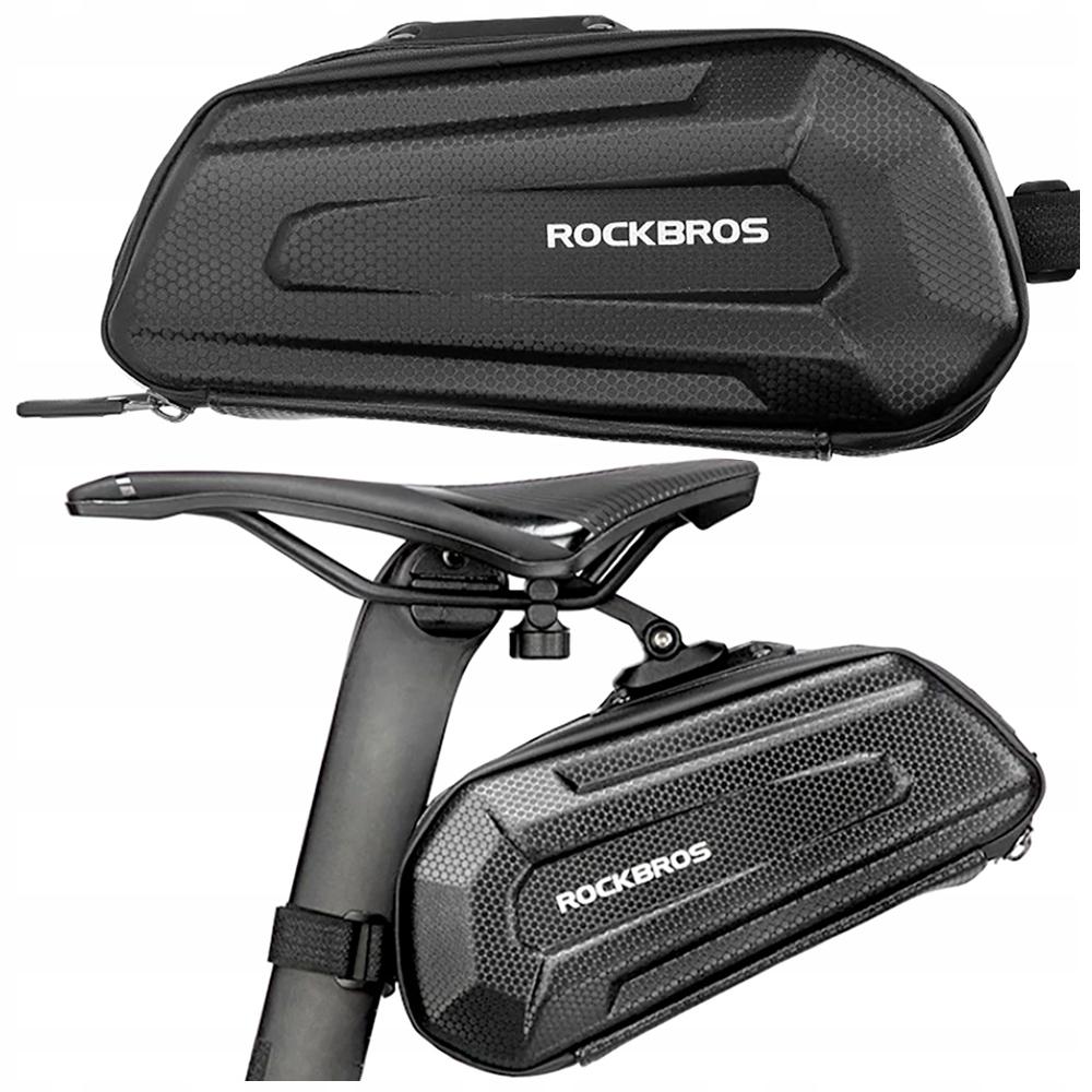 Rockbros B69 Bicycle Saddle Bag 1.8L With Easy Release System - Black