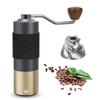 HEIHOX Handheld Manual Coffee Grinder with Adjustable Conical Stainless Steel 30g Fast Grinding From Espresso To Coarse for and Camping Burr,