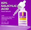 Nuatrafol Anti-Acne 2% Salicylic Acid Face Serum | Lightweight Water-Based, Quick-Absorbing | 1% Hyaluronic Acid, 1% Niacinamide | Reduces Blackhe