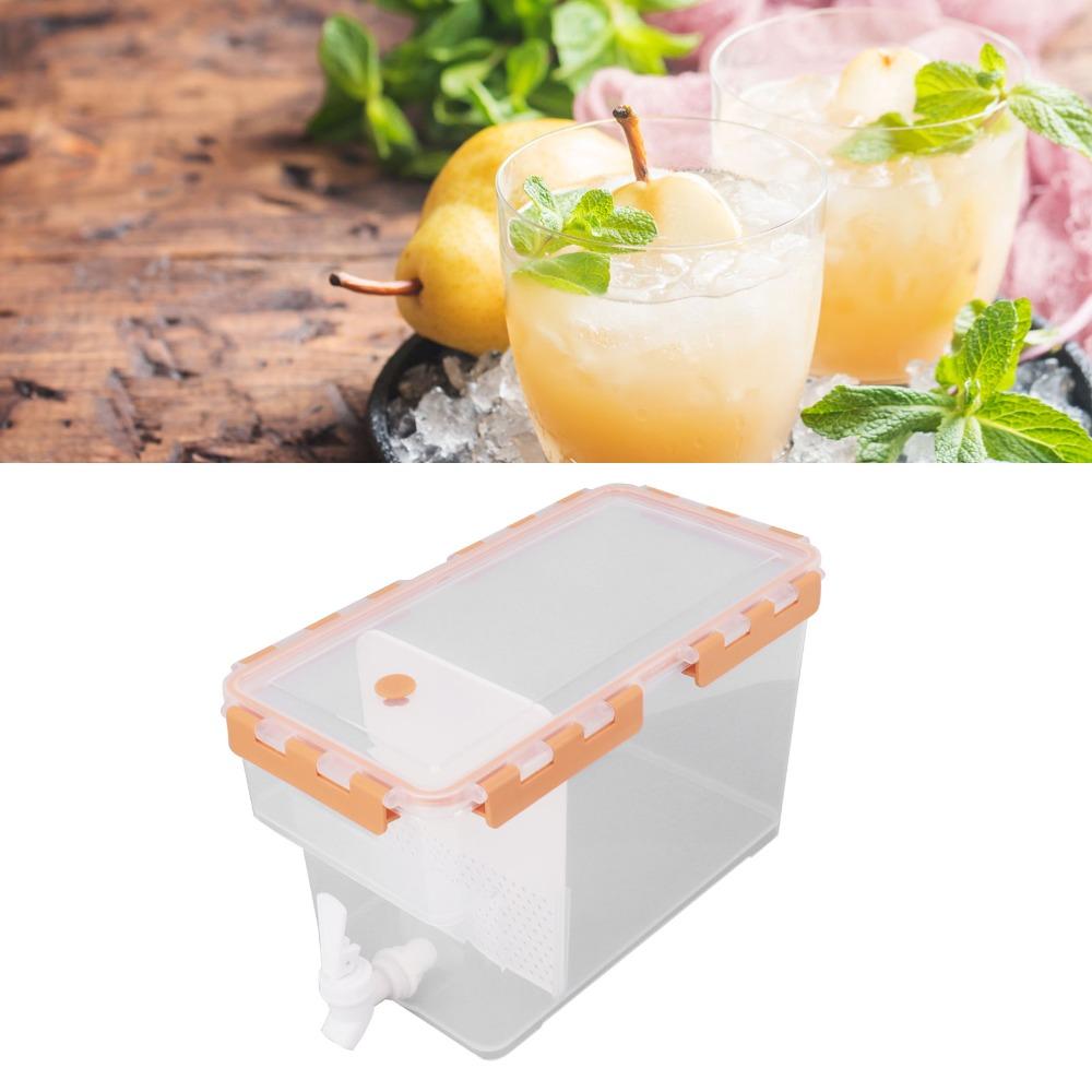 PET Drink Dispenser 3.5L Capacity Water Dispenser Portable Lemonade Container For Party