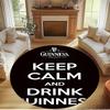 Guinness Draught Print Round Rug, Washable Floor Carpet, For Entryway Dorm Laundry Room Office Study, Home Decor Birthday Christmas Gift