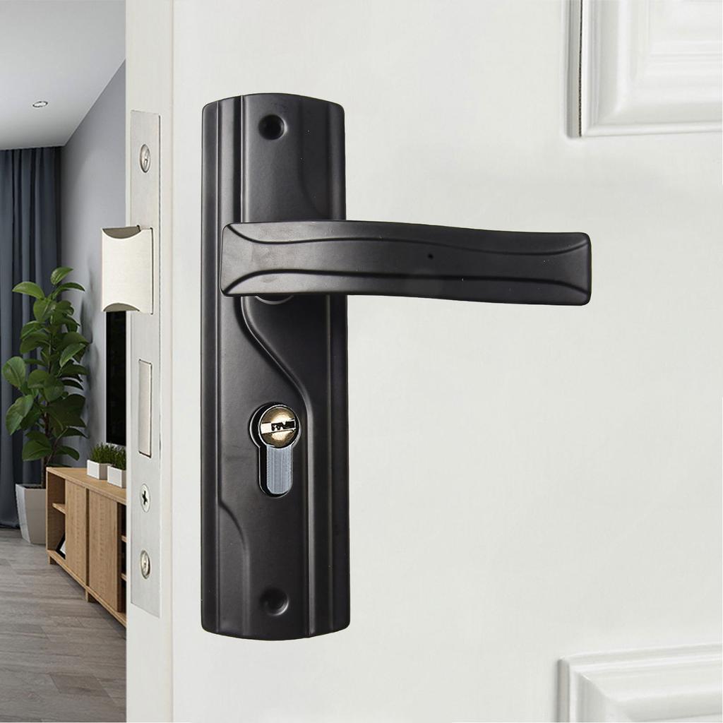 Bedroom Set Door Handle Lock Manganese Steel Silent Bearing