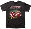 BAD COMPANY Straight Shooter T SHIRT S-M-L-XL-2XL New Impact Merchandising