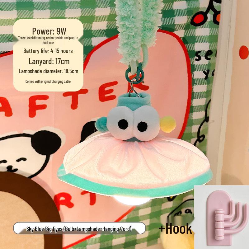 Charming Bedside Pendant Night Light for Dorms & Bedrooms