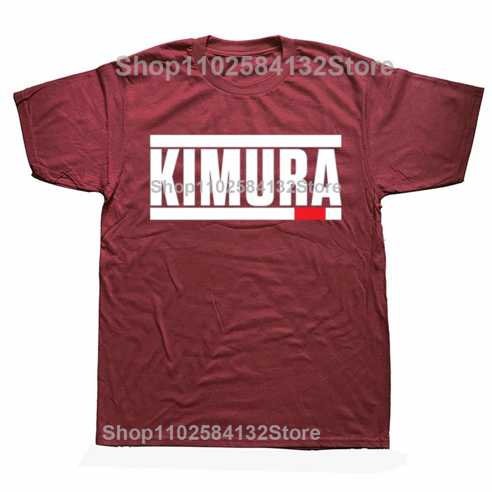 Funny Kimura Brazilian Jiu Jitsu BJJ Graphic Tshirts Men Womens Fashion Casual Tshirt 100 Cotton Loose Oversized T Shirt