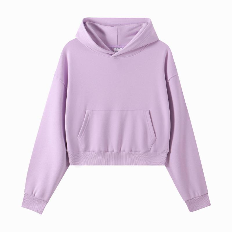 

Autumn and winter new women s hooded short sweater fashionable and simple versatile 3 hoodie sweater XL