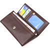 Multifunctional Wallet for Women Made of Genuine Leather CANPELLINI 21828 Brown