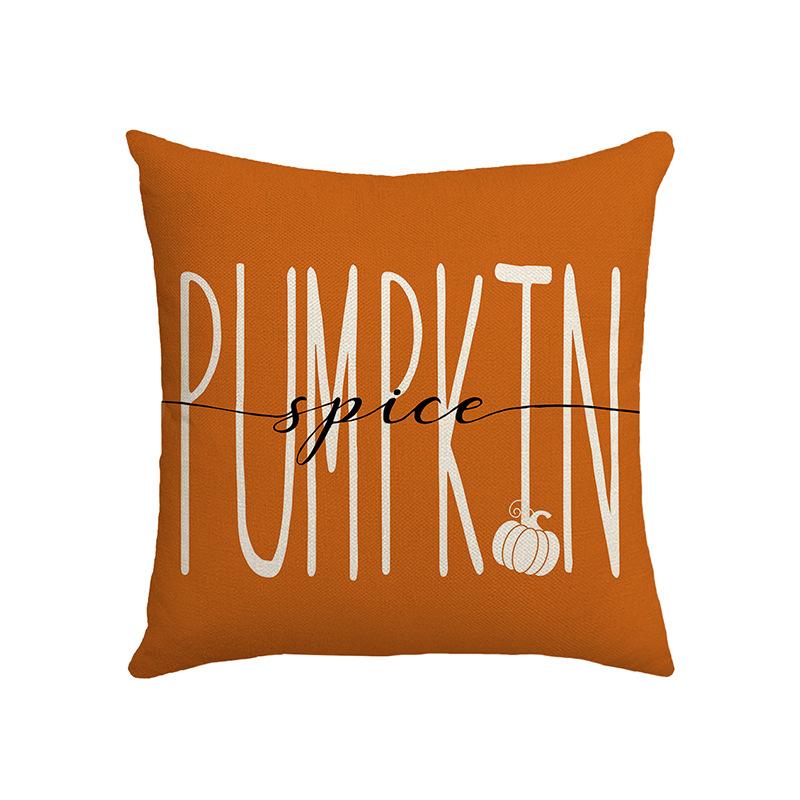 Herbst Bedruckt Ins Style Nachttischkissen Kissen B&B Wohnzimmer Sofa Buchstaben Kürbis Auto Kissenbezug