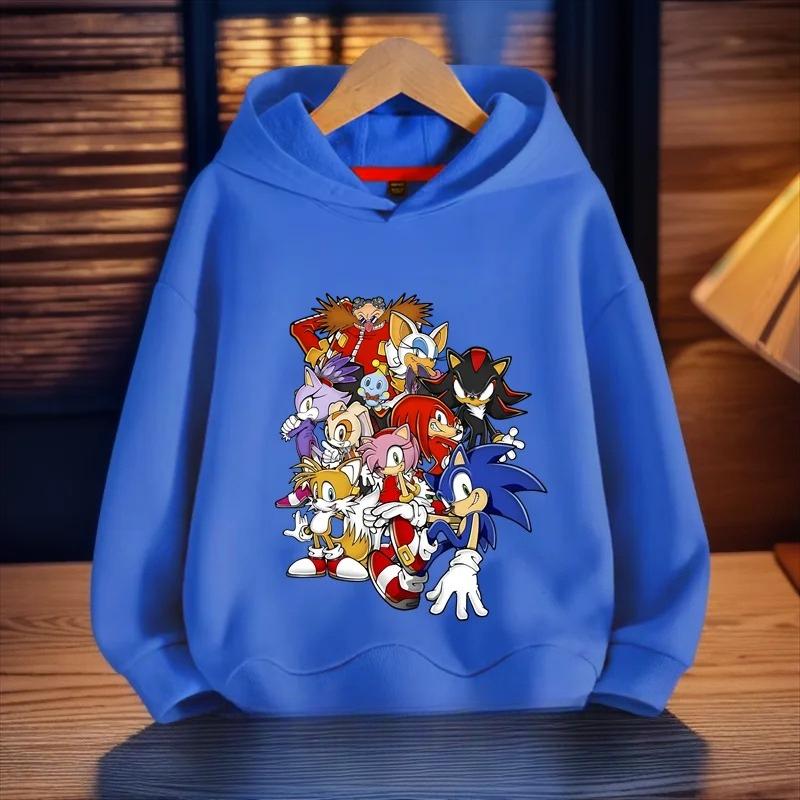 Fashion Children's Clothing Casual Sweatshirt Cartoon Printed Versatile Hoodie Sweatshirts Boys