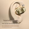 Open-Ear Bluetooth 5.4 Earphones: Non-In-Ear, Digital Display, Long Battery, High-Quality Sound, Ideal for Sports & Gaming