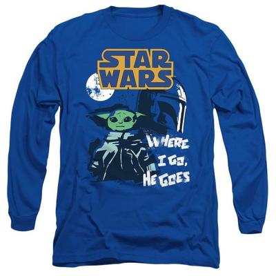 STAR WARS Üniseks Yetişkin Swipe Grogu Tişört