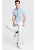 [Cool/Breathable] Langdeng Men's Short Sleeved Collar T-shirt New Summer Casual Business Solid Color Polo Shirt