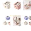 KX4B Travel Essential Jewelry Box Small and Portable for Keeping Accessories Secure