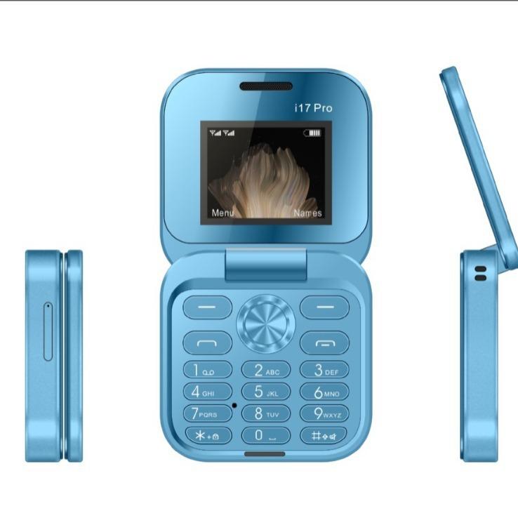 

i17pro раскладной телефон F660 F4 F5 F6 i16pro 105 106 3310 телефон с поддержкой иностранных языков синий