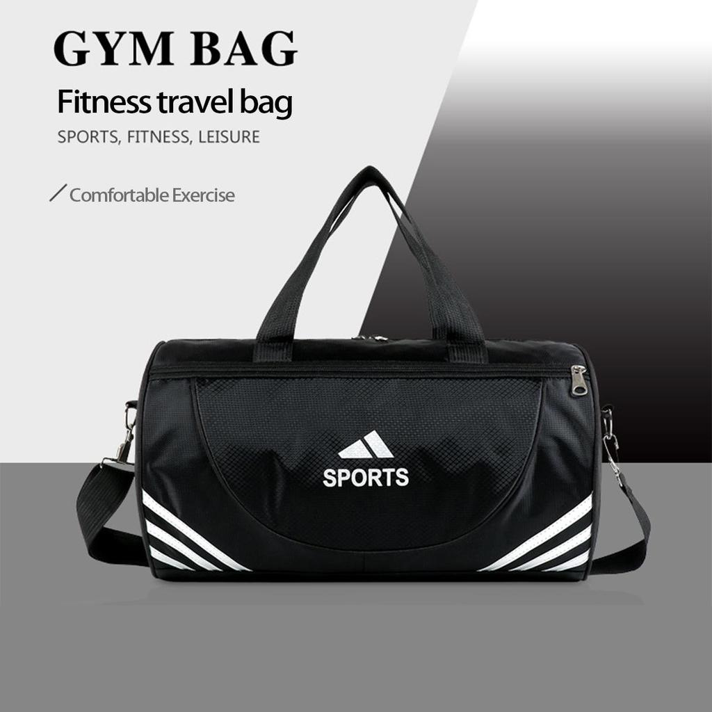 Unisex Sports Yoga & Fitness Cylinder Bags: Lightweight, Large-Capacity Travel Handbags for Swimming & More