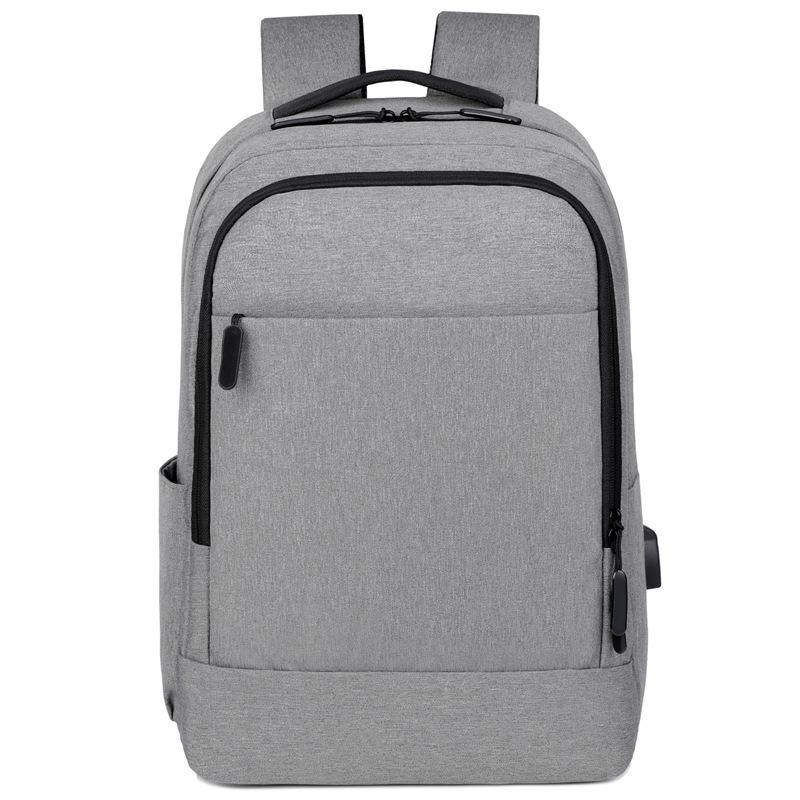 

TS JYL laptop bag,Simple Men Laptop Bag Large Business Travel Backpack 30*42*12 серый