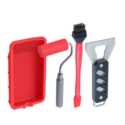 Glues Spreader Film Wallpapers Notched Applicator Aluminum Scraping Plate Handheld Glues Spreader Glues Applicator
