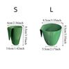 5PCS Hanging Strawberry Propagation Cups Green Easy Transplanting Breathable Cups Plastic Eco-Friendly Rooting Pots Balconies