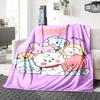 Custom Name Cute Cupcake Friends Party Blanket For Couch Bed Plush Cozy Fuzzy Blanket Super Soft Warm Blankets For Fall And Winter 091615