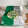 Ferencvaros TC Fußballverein Tragbare Decke/Weiche Decke Bettwäschedecke Geeignet für Reisen Camping Wohnzimmer Büros Sofas Fan-Geschenke