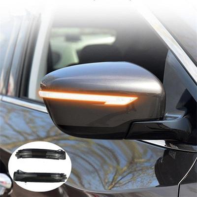 Smoke Black Rearview Mirror Indicator Dynamic Blinker Signal Light For Murano X-Trail T32 Qashqai J11 14-18 Juke Navara