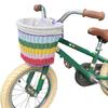 Child Bicycles Basket Handwoven Removable Bike Basket Fashion Bicycles Basket for Safe Cycling Accessories