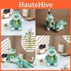 Cute Cartoon Green Sitting Crocodile Plush Toy Pendant For Bag Decoration