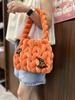 Samtfaden Gewebte Damen DIY Tasche - Handgemachtes Weihnachts- & Halloween-Geschenk