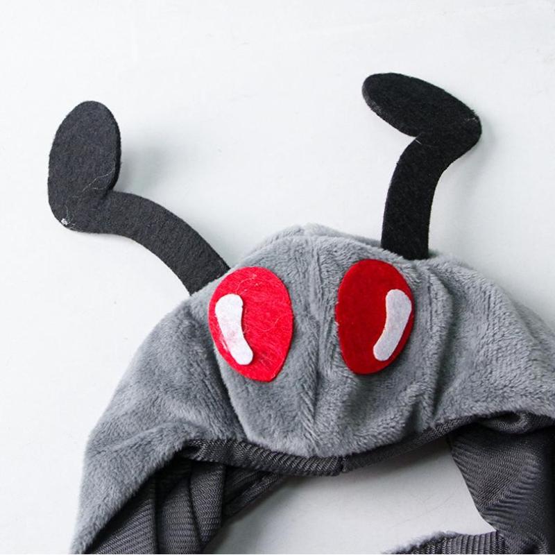 Funny Plush Ant Creative Cat Small Dog Transformation Costume With Cap Warm Clothing Party Festival Decoration Cosplay Clothing
