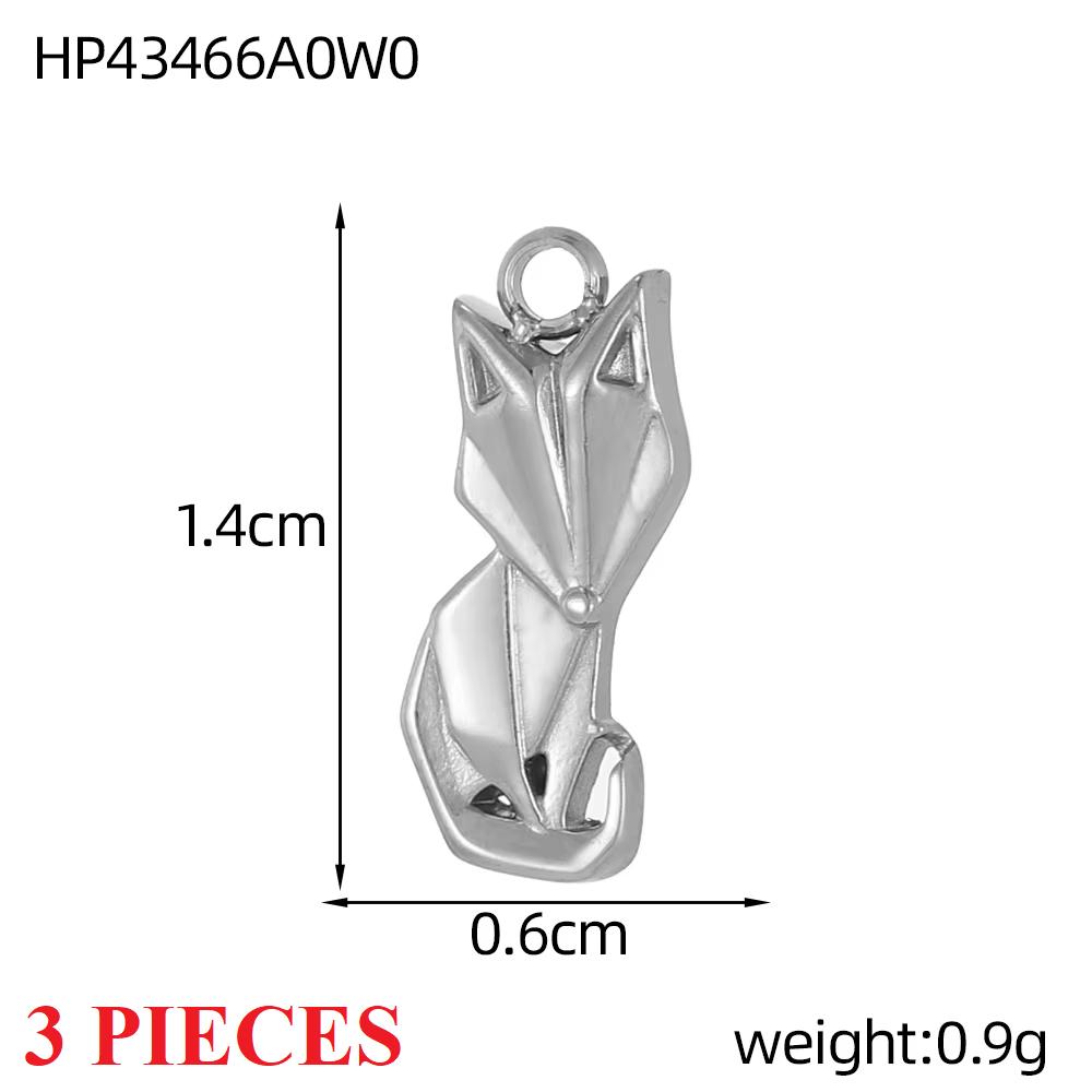 3PCS/LOT CARLIDANA Handmade Gold Plated Stainless Steel Charms, Sun Star Flower Butterfly Pendants for Bracelet Necklace Making