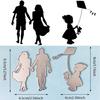 2pcs Family Members Metal Templates Cutting Dies Stencil Scrapbooking Album Paper Cards Decorative Craft Embossing Die