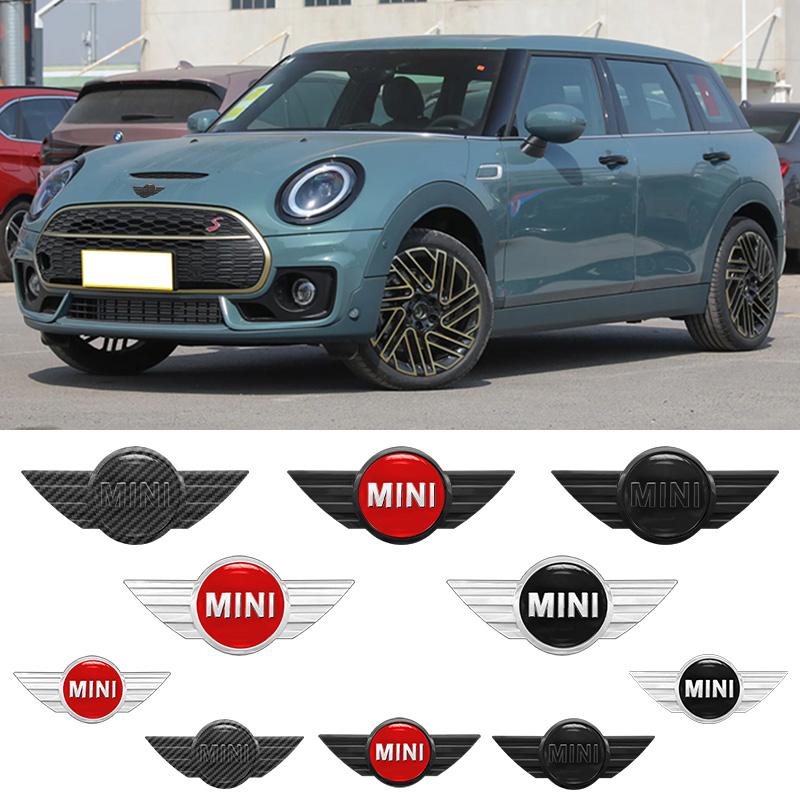 151mm 119mm ABS Car Styling Front Hood Emblem Rear Trunk Badge Stickers For MINI Cooper R50 R52 R54 R56 Countryman F55 F56 R60