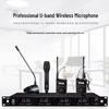 HuiDu ART-200 Professional Wireless Dual Diversity Conference Microphone with Anti-Interference Technology