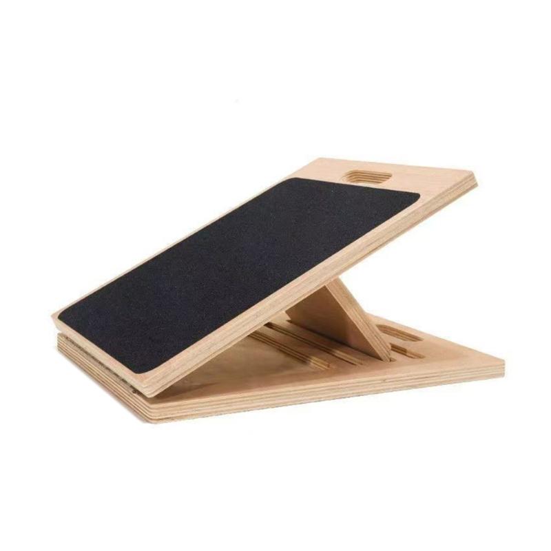 

Multiple Angles Wooden Leg Stretcher Stretching Device Nonslip Base For Safe Calf Muscle Exercise & Leg Muscle Recovery 1