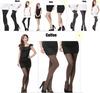 Fashion Women's All-match 80d Silk Slim Pantyhose Stockings Hosiery In Luxurious Black